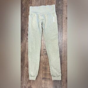 Gymshark Flex High Waisted Yoga Gym Pants/Leggings Tan color Size Xsmall